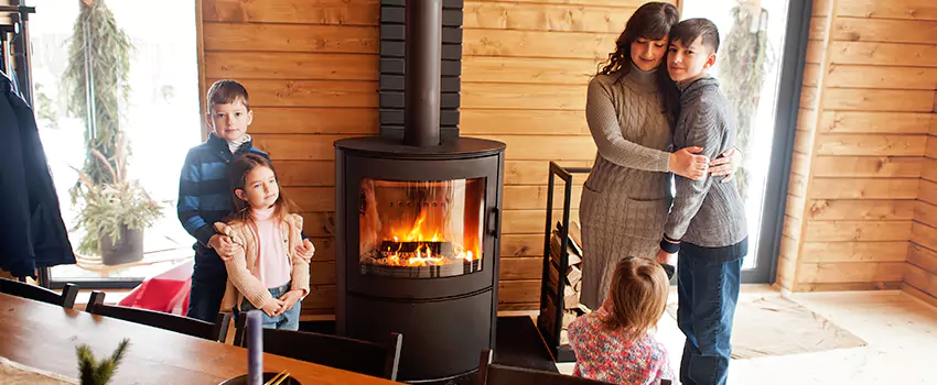 Morso Cast Iron Fireplace Insert Installation in Kankakee, Illinois