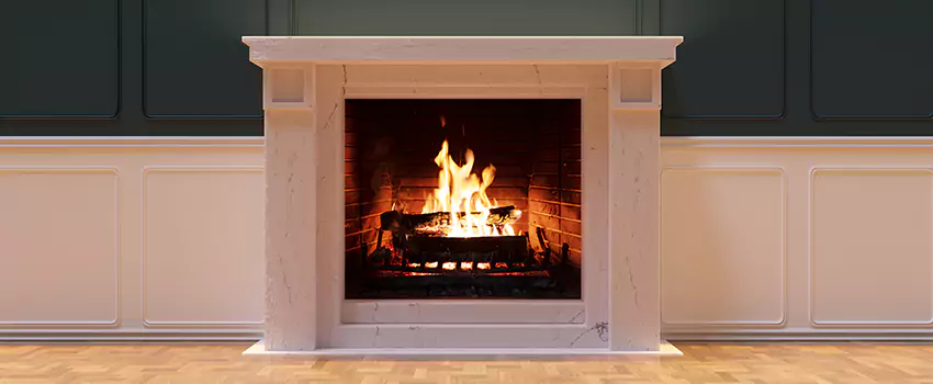 Open Flame Wood-Burning Fireplace Installation Services in Kankakee, Illinois