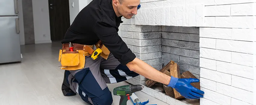 Fireplace Damaged Damper Frame Repair Services in Kankakee, Illinois
